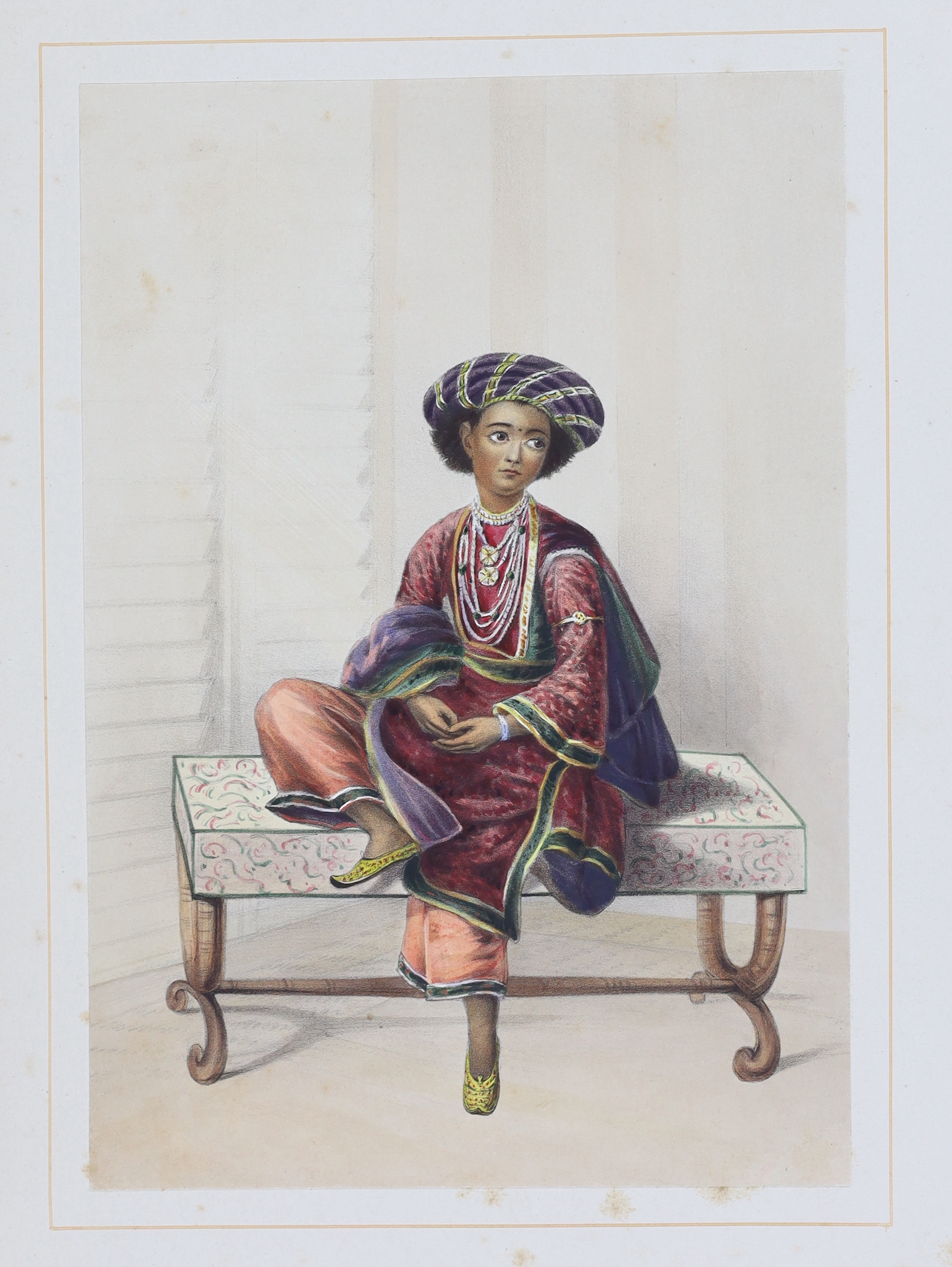 Emily Eden (1797-1869) - PORTRAITS OF THE PRINCES & PEOPLE OF INDIA.